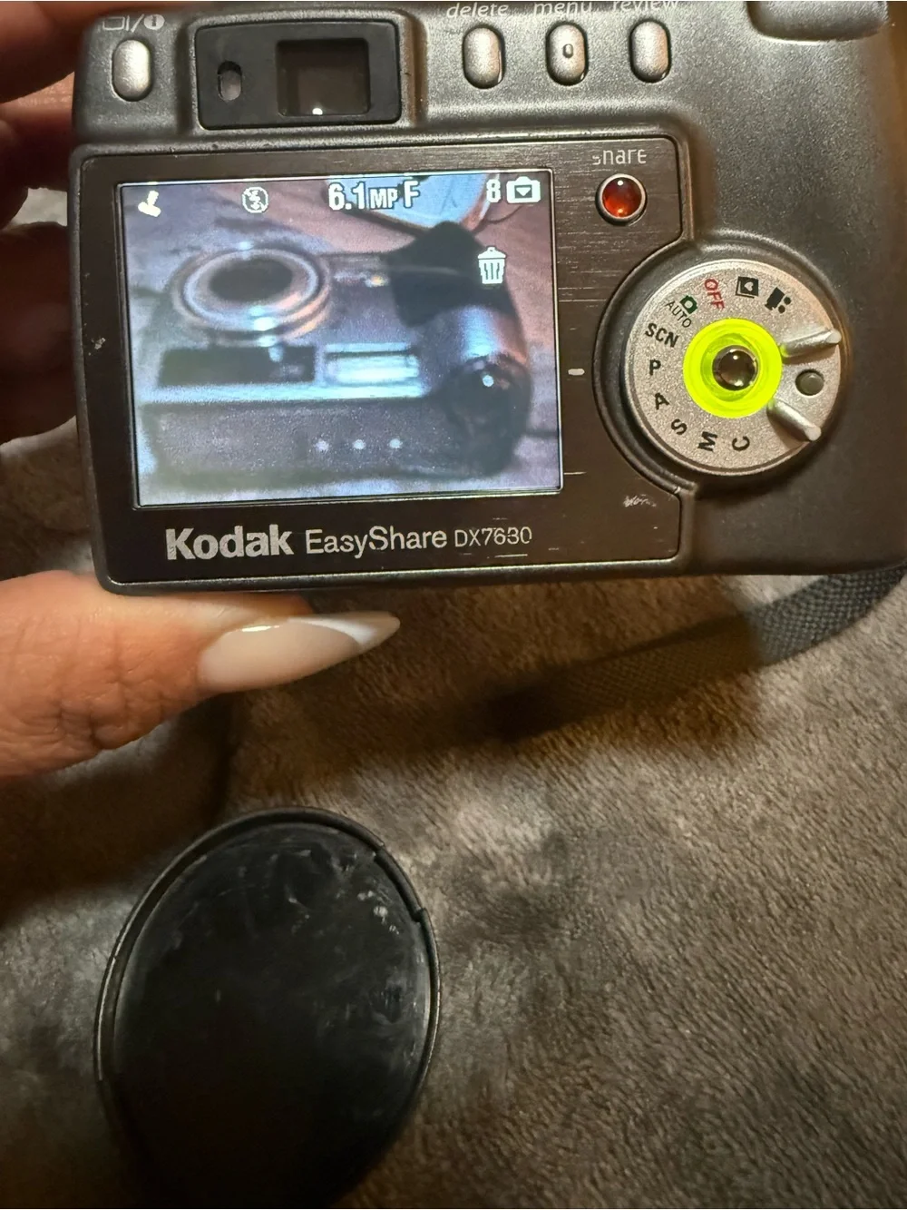Kodak Compact Digital Camera in Black and Silver